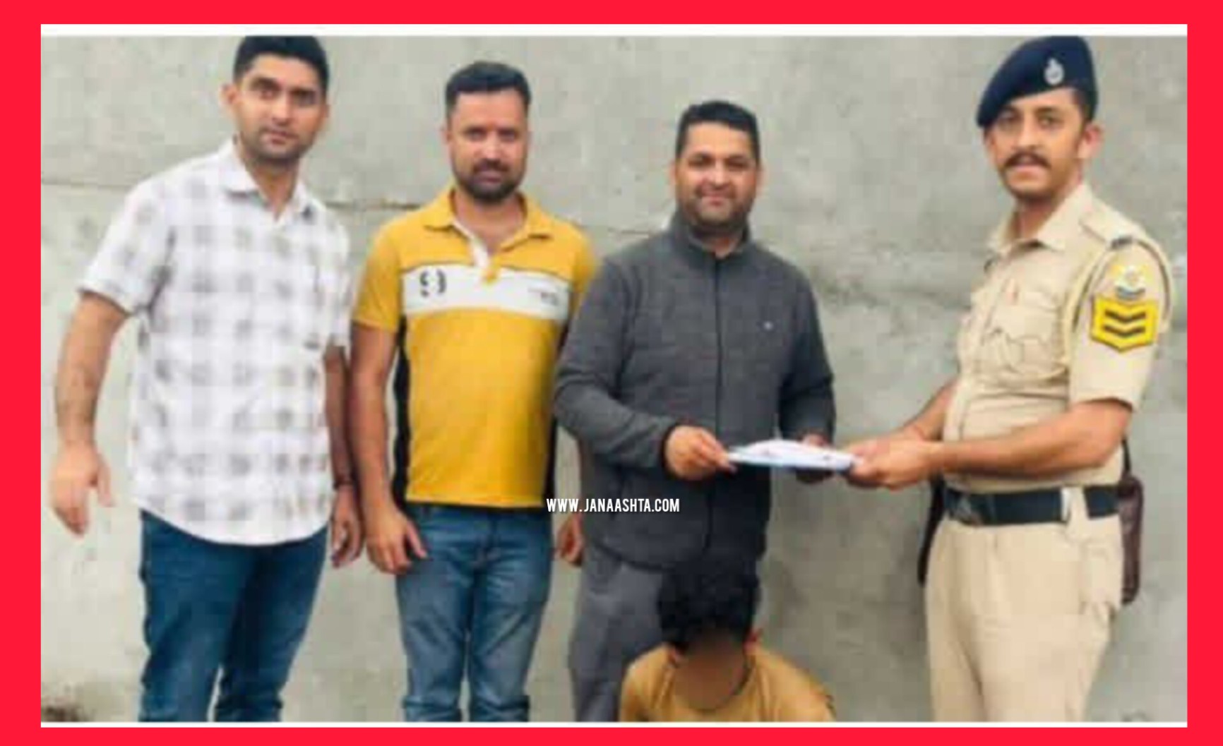 पांवटा पुलिस ने हासिल की एक ओर कामयाबी 3.22 ग्राम स्मैक के साथ दबोचा देवीनगर का एक युवक..